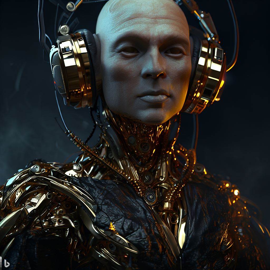 Cyborg Dj AI cyborg DJ by Dyonix by dyonix01 on DeviantArt