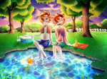 Crycest Collab with Nadi~ by Caelumish