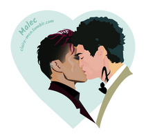 Shadowhunters: Malec kiss scene redraw