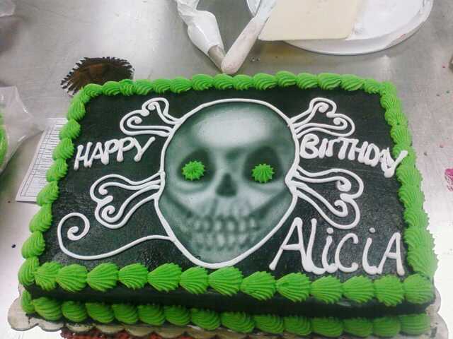 Skull Cake