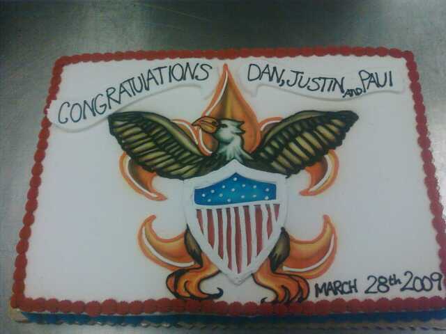 Eagle Scouts Cake