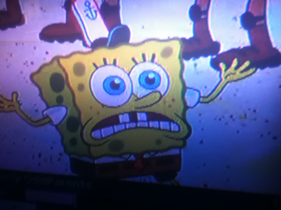 Spongebob's face!