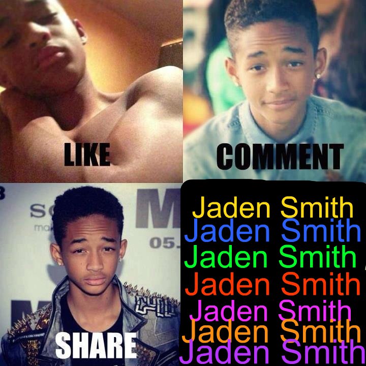 3 pics of Jaden Smith