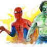 Tv's Spider-Man and the Incredible Hulk!