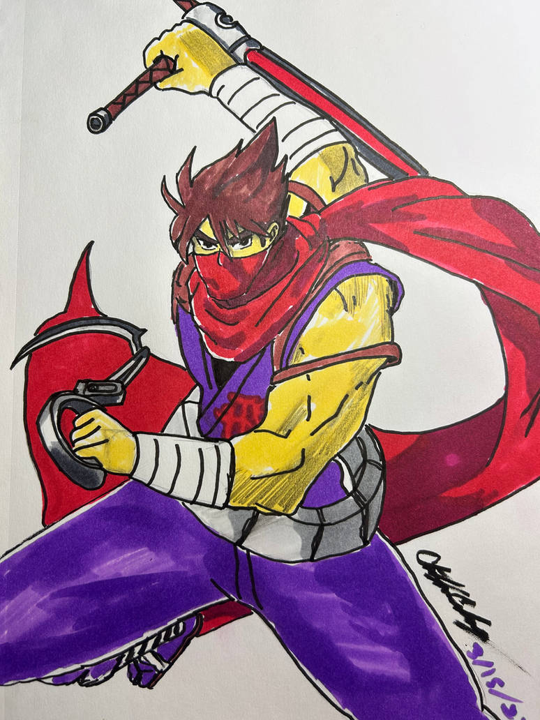 Strider Hiryu by thelinkleonxkennedy2 on DeviantArt