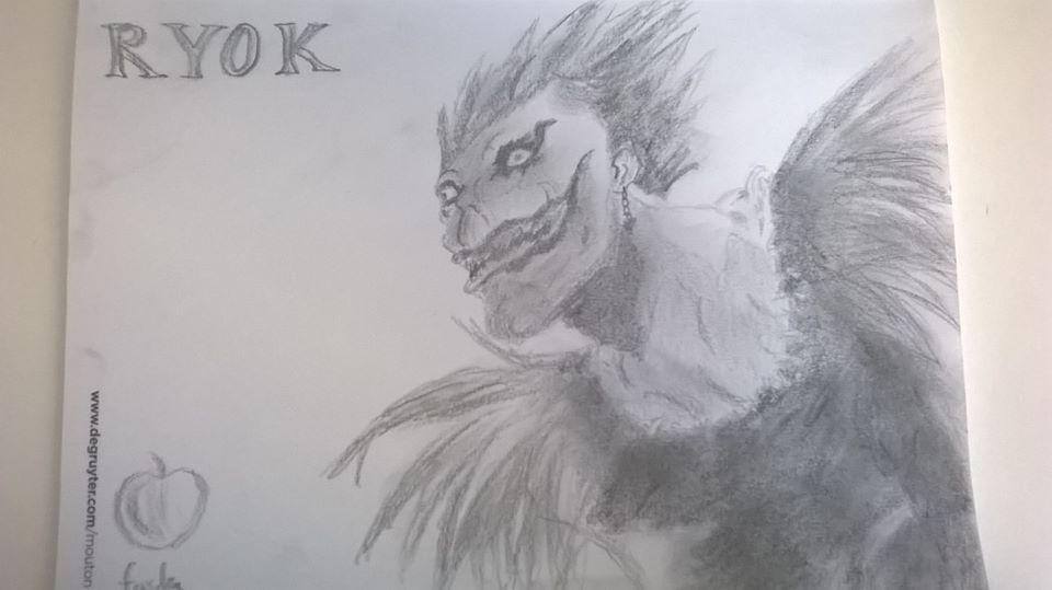 Ryuk drawing by iamlegendxd on DeviantArt