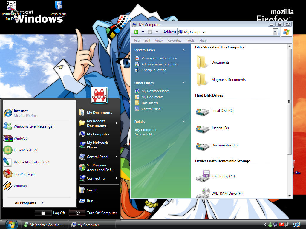 Windows XP with Aero by magnus87 on DeviantArt