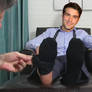 James Wolk's feet