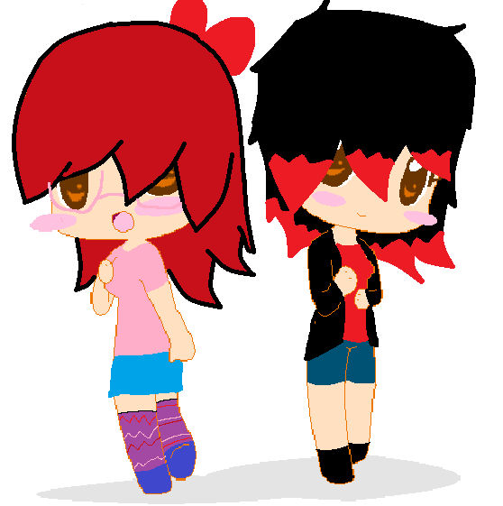 Angel and Genderbent Gabe(Gabby) by SpainLuvsRamono509 on DeviantArt