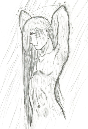 Neji in the Shower