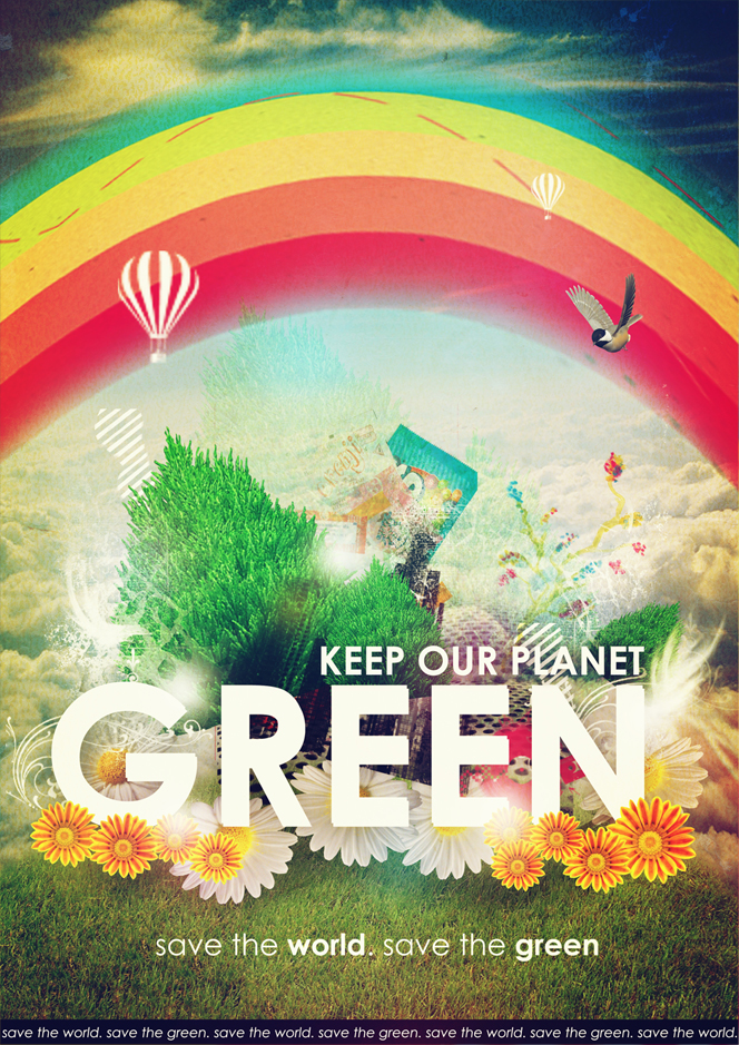 Keep Our Planet Green by suicidekills