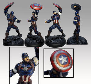 Knight Models Captain America, AoU conversion