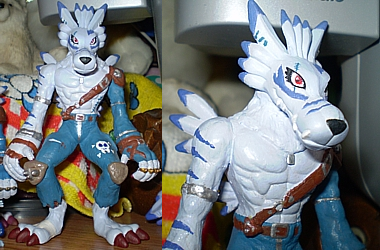 WereGarurumon Custom Figure