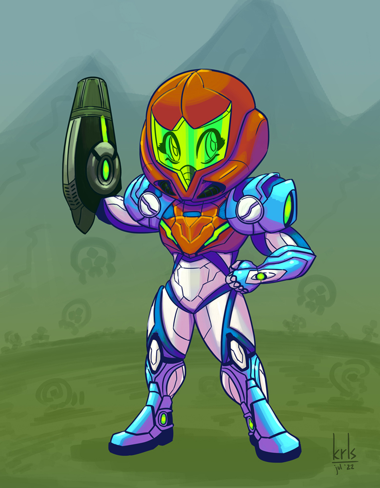 Chibi Dread Samus