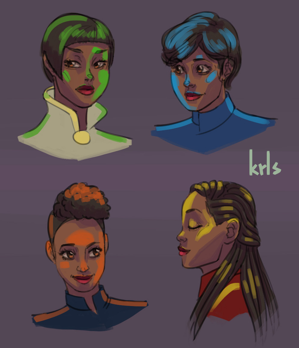 Star Trek - Michael Hairstyles