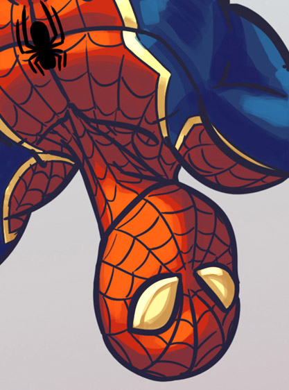 Spiderman Commission Detail
