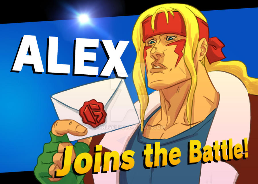 Alex joins Sttreet Fighter 6! by krls81 on DeviantArt
