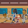 Star Trek Academy Chibi cast.