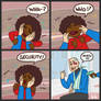 Me on Star Trek - Uhura's cheeks