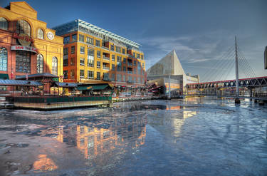Baltimore, Icy Inner Harbor