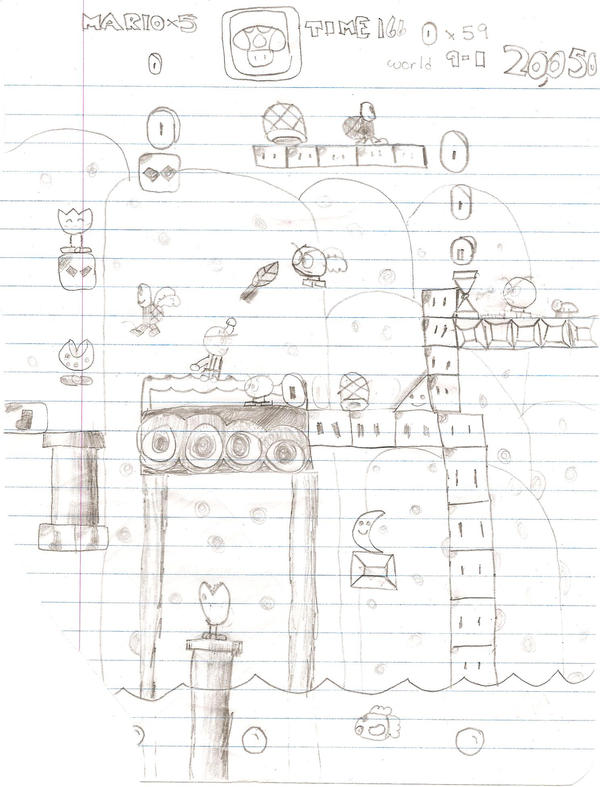 Custom Mario Level by KCSonic113 on DeviantArt