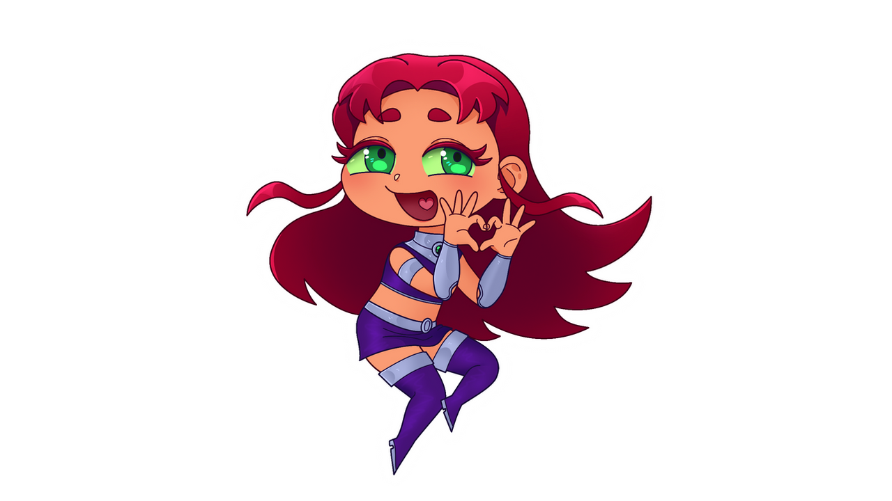 Starfire Sticker Sticker StarFire by Mikaael123-MMH on DeviantArt