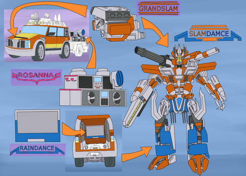 Blaster pack Minicons 3 alternate mode