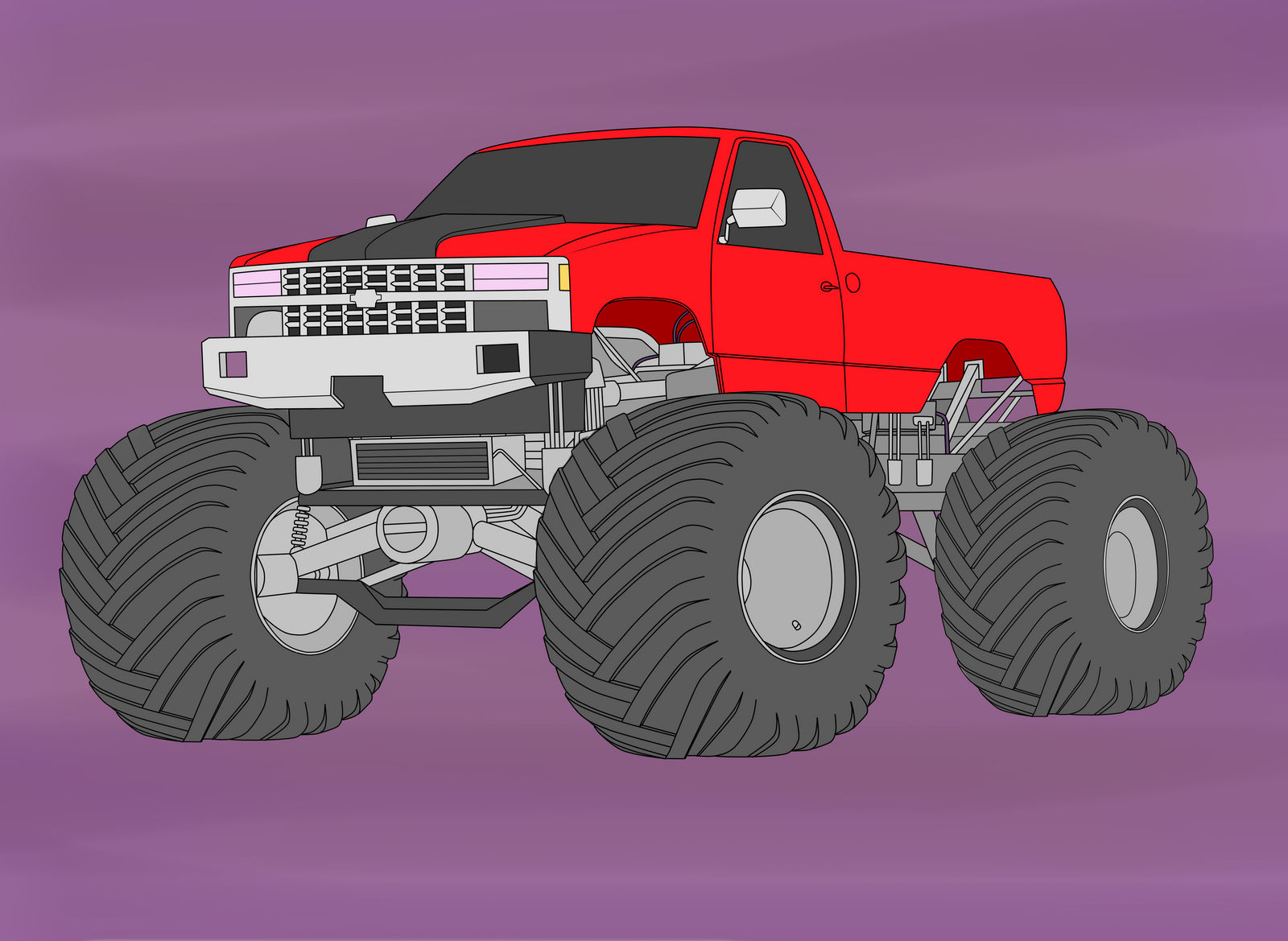 stunticon Dirt Boss Moster Truck mode by destallano4 on DeviantArt