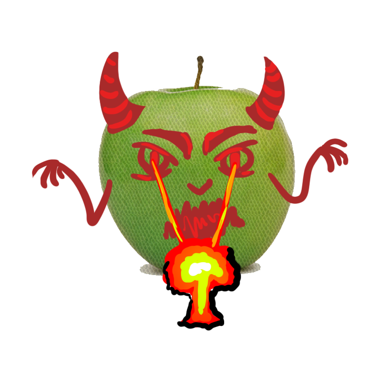 APPLE LASER DEMON