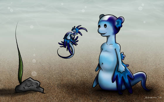 Blue Dragon (Sea Slug-Dragon-Monster Boy Edition)