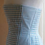 New Gingham Overbust