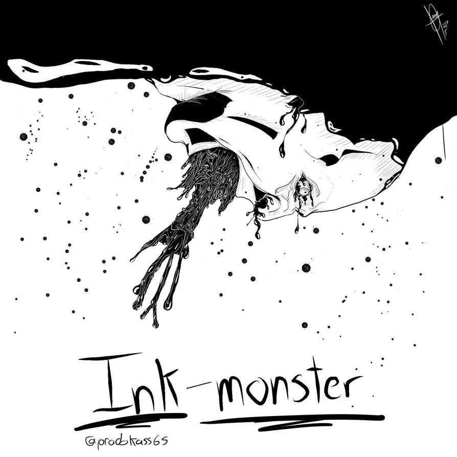 Pink Ink Moster 4.Ink monster... by pradokass65 on DeviantArt