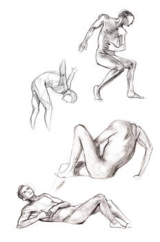 Life Drawing Compilation II