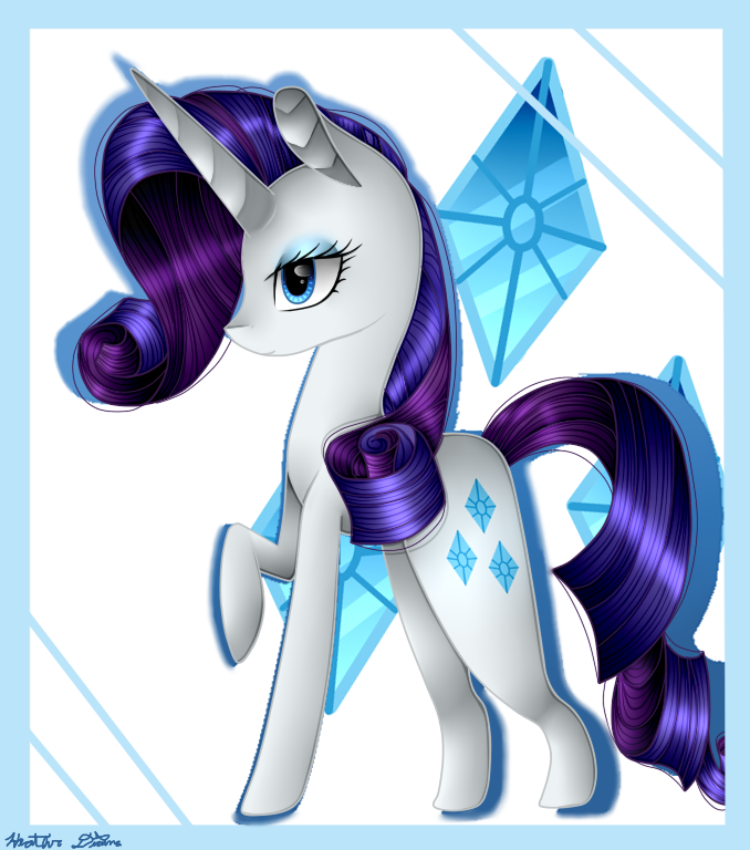 Rarity (MLP) by HJartpieces on DeviantArt