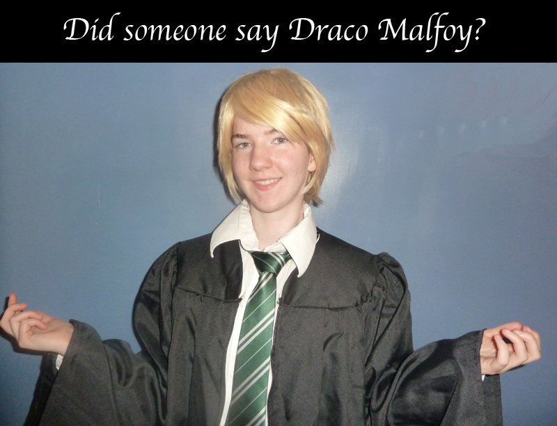 Did someone say Draco Malfoy?