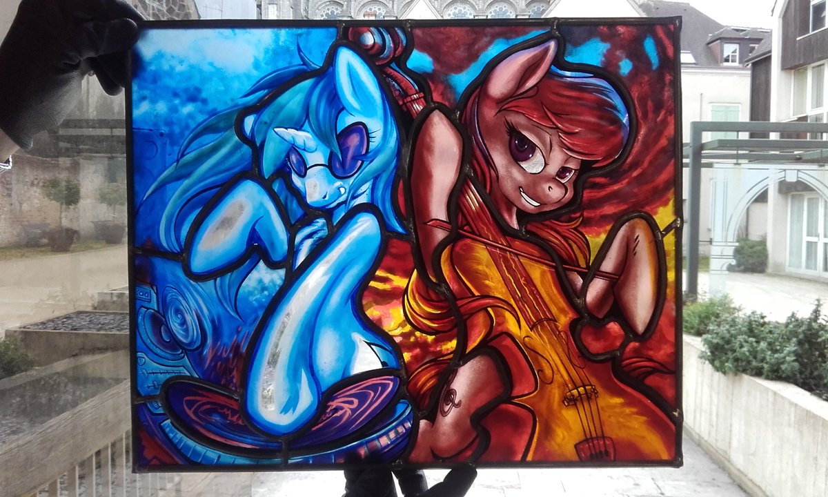 My Little Pony Stained Glass