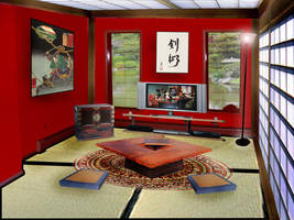 Japanese Inspired Interior