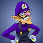 Waluigi by Sekhmet17