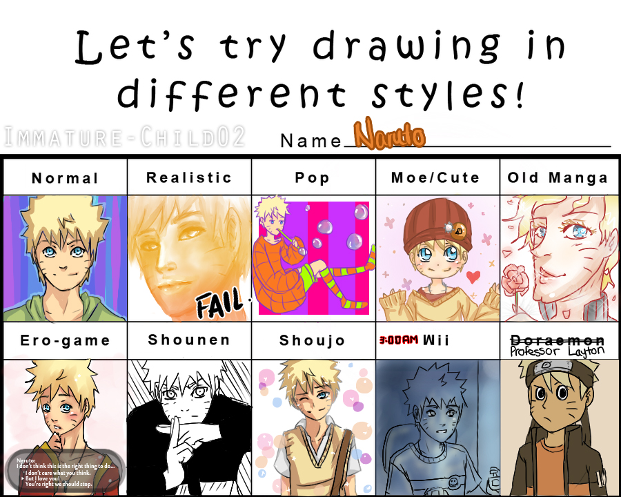 Pixiv Style Meme Naruto By Immature Child02 On Deviantart Pixiv Style Meme Naruto By Immature Child02 On Deviantart