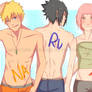 Naruto- Team7 Brings Sexy Back