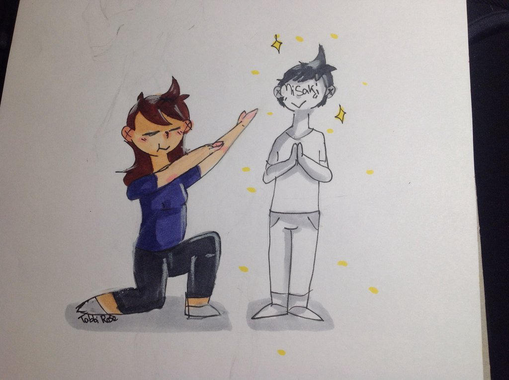 JaidenAnimations x Misaki by TabbiRose on DeviantArt