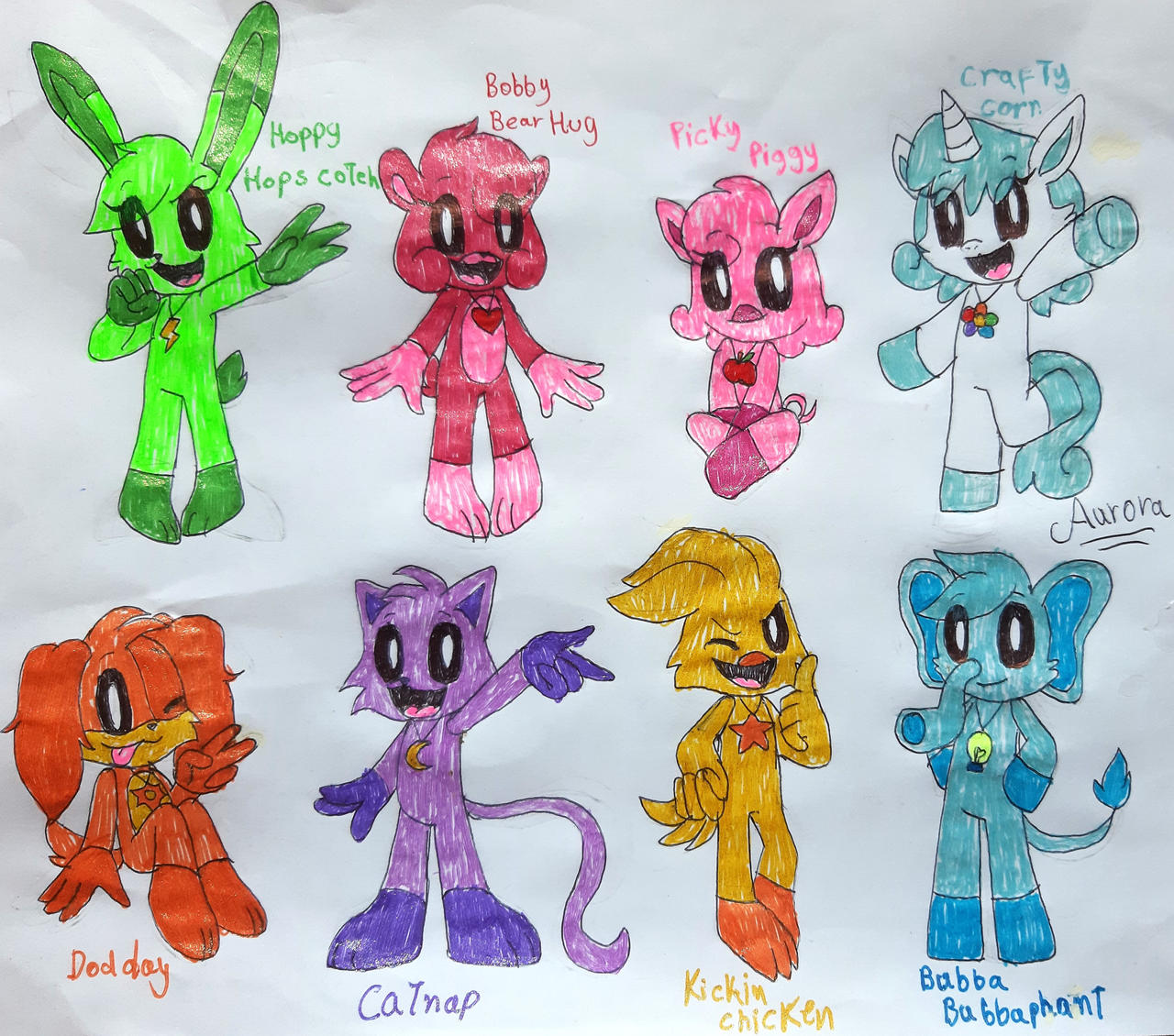 Smiling Critters Ripple Riptide Smiling Critters (my Version) by raptorflaky on DeviantArt