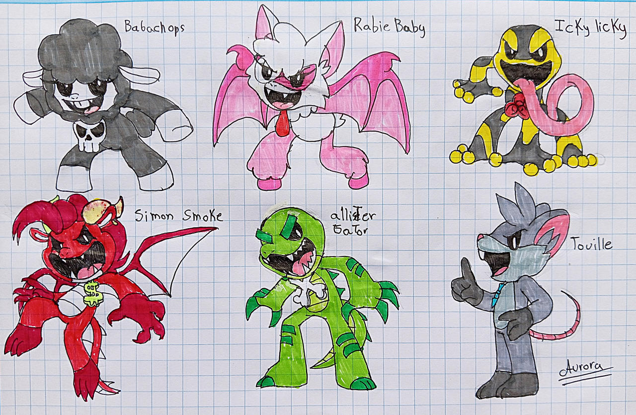 Nightmare Critters My Fanart By Raptorflaky On DeviantArt nightmare-critters-my-fanart-by-raptorflaky-on-deviantart