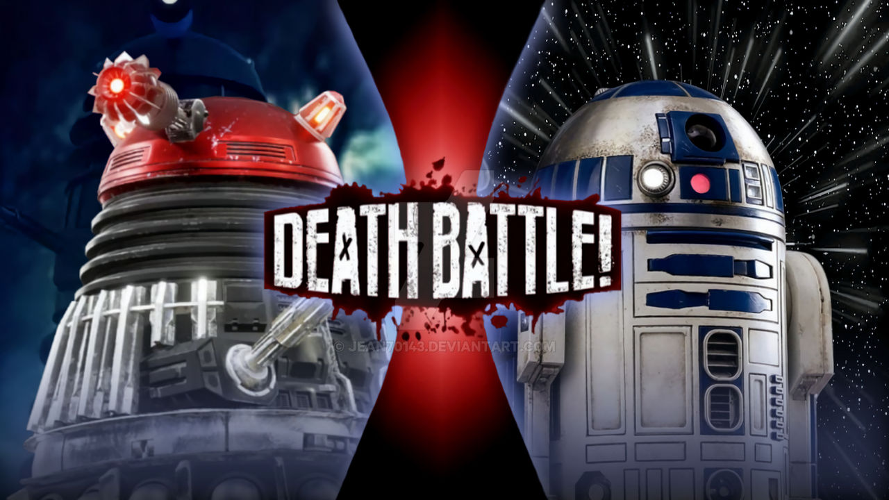 Dalek vs R2D2 by jean70143 on DeviantArt