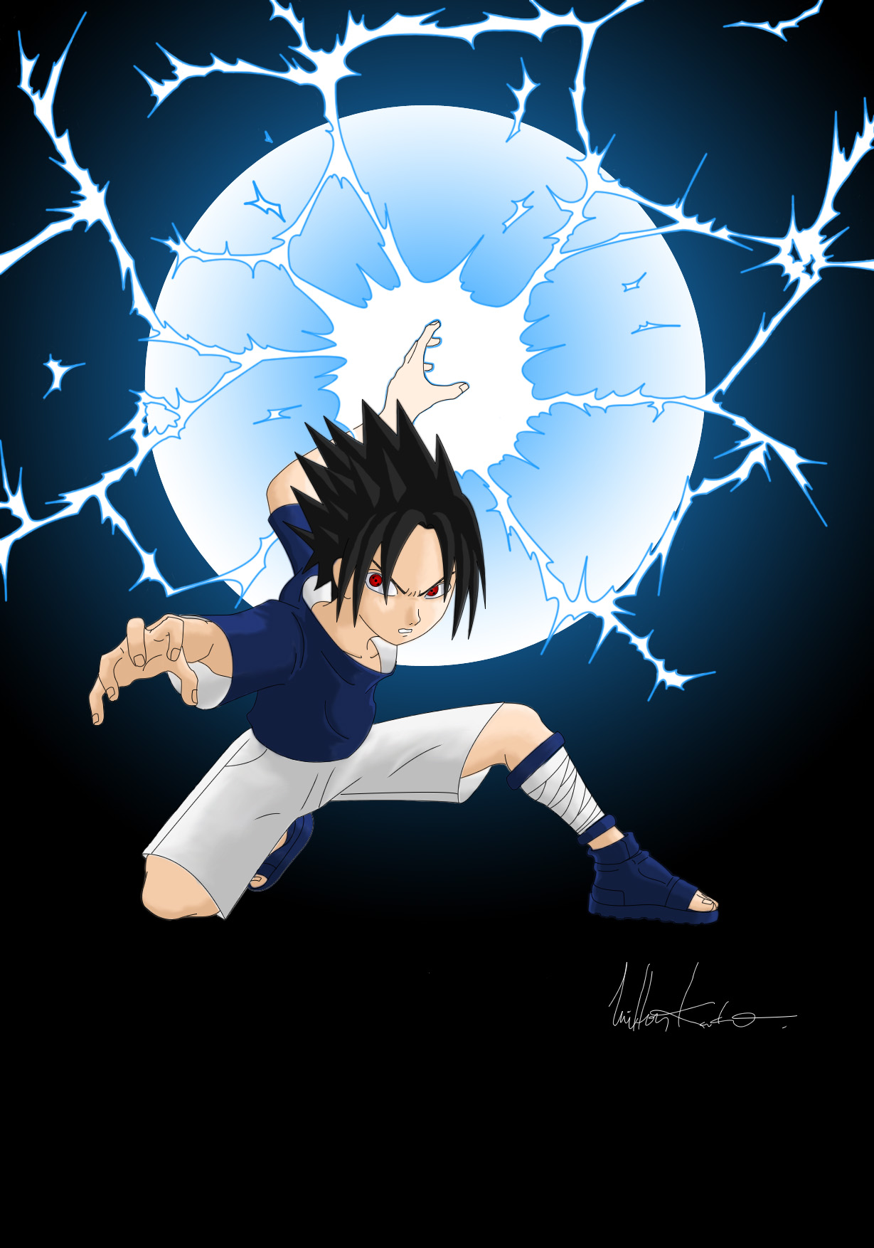 Sasuke - Chidori