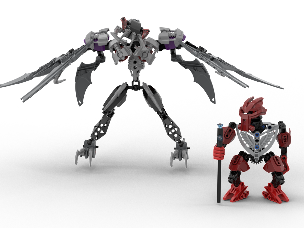 Turaga Dume and Nivawk 2023 revamp by AndyKoopa on DeviantArt