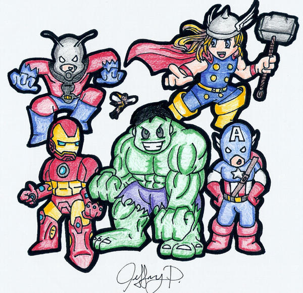 The Avengers Chibi