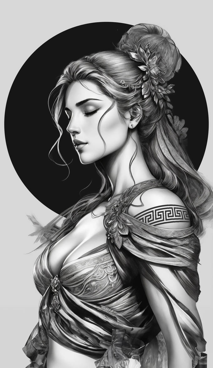 Greek Queen Deviantart Greek Goddess by frontgosciu on DeviantArt