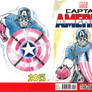 Captain America (2012) #1 Marvel Now Sketch Cover