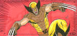 Wolverine Sketch Card by aldoggartist2004